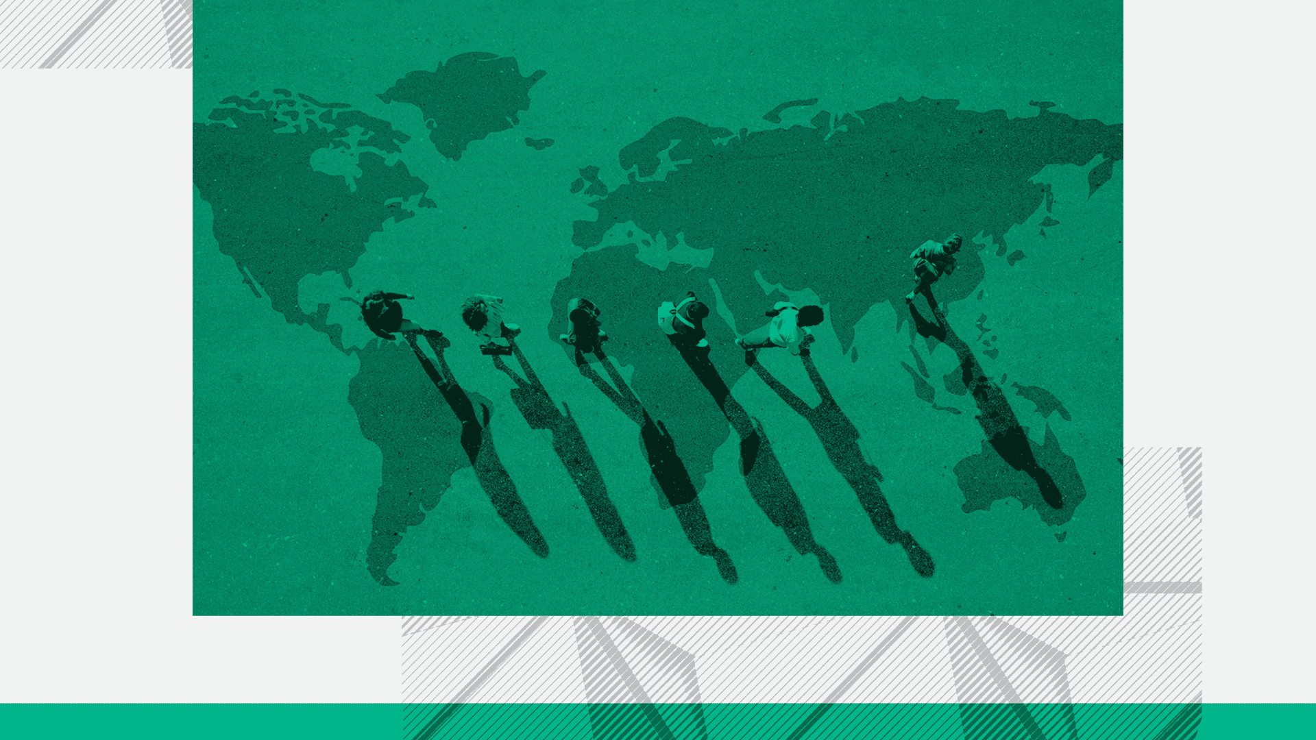 Graphic conveying global consumer confidence