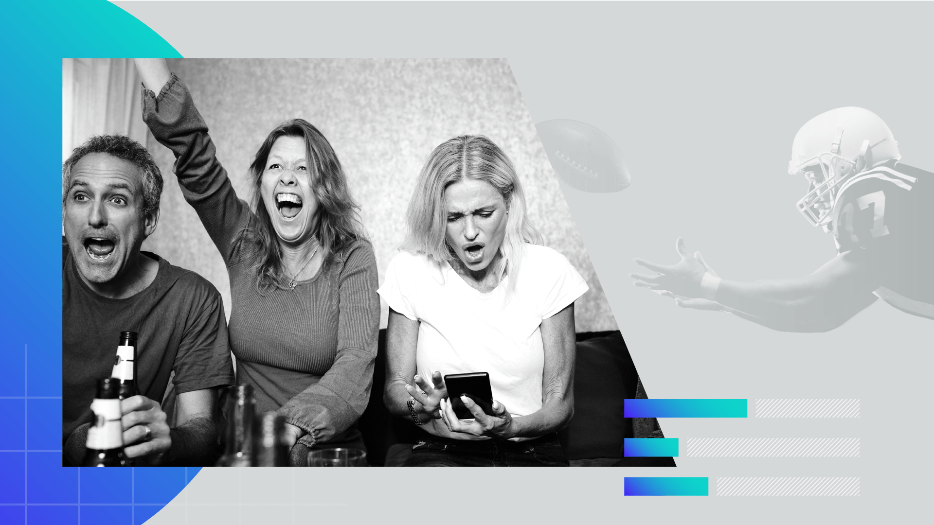 Graphic convey sports bettors