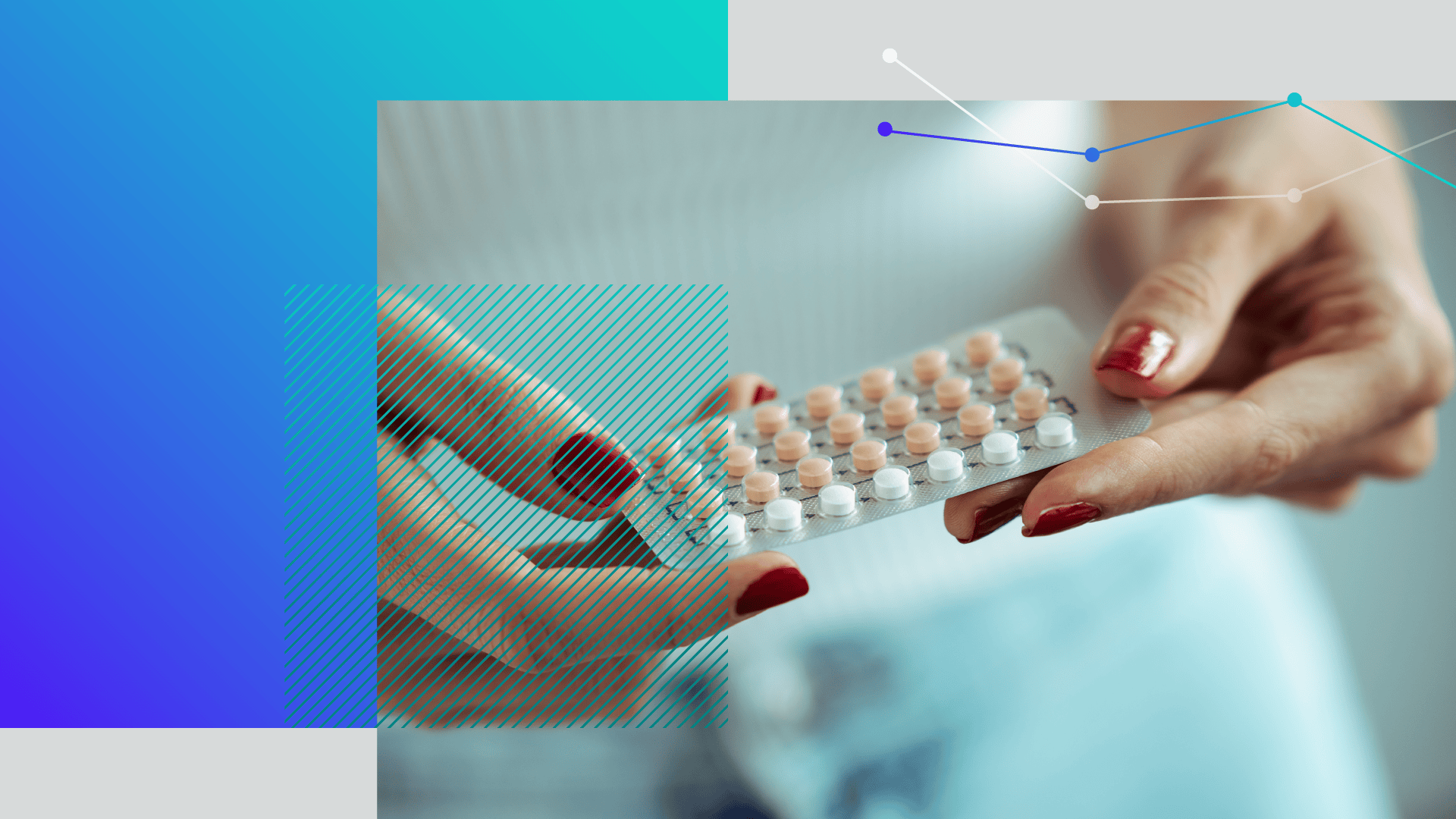 Graphic conveying over-the-counter birth control